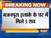 Family of five found dead in Delhi's Bhajanpura