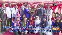 Inter-college sports festival organised under 'Khelo India' in Rajouri