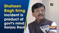 Shaheen Bagh firing incident is product of govt's mind: Sanjay Raut