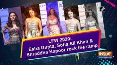 Esha Gupta, Soha Ali Khan and Shraddha Kapoor rock the ramp