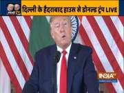 Delhi: US President Donald Trump interacts with business leaders