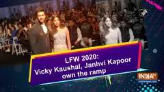 LFW 2020: Vicky Kaushal, Janhvi Kapoor own the ramp