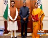 Nirmala Sitharaman meets President Ram Nath Kovind ahead of Union Budget 2020