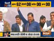 Congratulatory messages pour in for Arvind Kejriwal after landslide victory in Delhi Polls