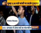 Nirbhaya Case: People celebrate outside Tihar jail where four convicts were hanged