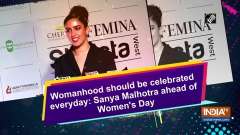 Womanhood should be celebrated everyday: Sanya Malhotra ahead of Women's Day