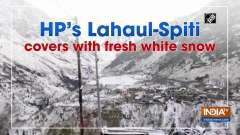 HP's Lahaul-Spiti covers with fresh white snow