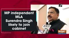 MP independent MLA Surendra Singh likely to join cabinet