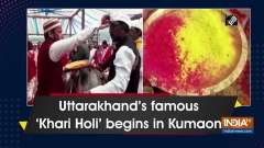 Uttarakhand's famous 'Khari Holi' begins in Kumaon