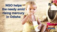 NGO helps the needy amid rising mercury in Odisha