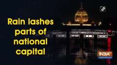 Rain lashes parts of national capital