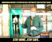 Automatic sanitizing tunnel installed at Ahmedabad railway station