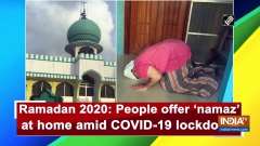Ramadan 2020: People offer 'namaz' at home amid COVID-19 lockdown