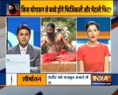 Learning the benefits of yoga for kids with Swami Ramdev