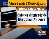 COVID-19: Special train leaves for Jharkhand with migrants who were stranded in Telangana