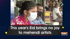 This year's Eid brings no joy to mehendi artists
