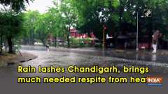 Rain lashes Chandigarh, brings much needed respite from heat