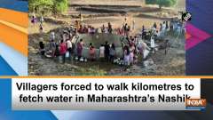 Villagers forced to walk kilometres to fetch water in Maharashtra's Nashik