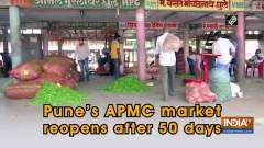 Pune's APMC market reopens after 50 days