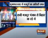 UP: Roadways bus runs over migrants. 6 killed, 4 critically injured