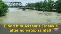 Flood hits Assam's Tinsukia after non-stop rainfall