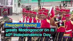 President Kovind greets Madagascar on its 60th Independence Day