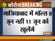 Malls in Ghaziabad will now open from June 11