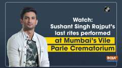 Watch: Sushant Singh Rajput's last rites performed at Mumbai's Vile Parle Crematorium