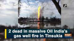 2 dead in massive Oil India's gas well fire in Tinsukia