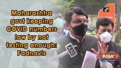 Maharashtra govt keeping COVID numbers low by not testing enough: Fadnavis