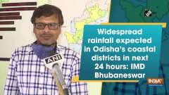 Widespread rainfall expected in Odisha's coastal districts in next 24 hours: IMD Bhubaneswar