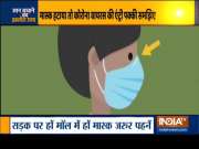 Widespread face mask use can prevent Covid-19 spread