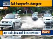 Rain lashes parts of the national capital