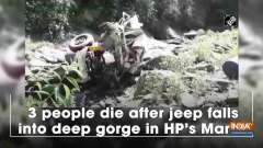 3 people die after jeep falls into deep gorge in HP's Mandi