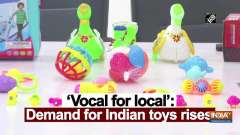 'Vocal for local': Demand for Indian toys rises