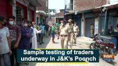 Sample testing of traders underway in J-K's Poonch