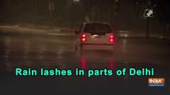 Rain lashes in parts of Delhi