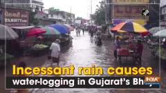 Incessant rain causes water-logging in Gujarat's Bhuj