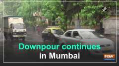 Downpour continues in Mumbai