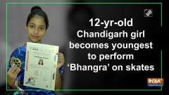 12-year-old Chandigarh girl becomes youngest to perform 'Bhangra' on skates