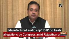 'Manufactured audio clip': BJP on fresh allegations by Congress amid Rajasthan crisis