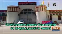 COVID positive prisoner flees hospital by dodging guards in Gwalior