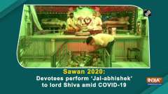 Sawan 2020: Devotees performs 'Jal-abhishek' to lord Shiva amid COVID-19