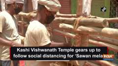 Kashi Vishwanath Temple gears up to follow social distancing for 'Sawan mela'