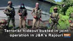Terrorist hideout busted in joint operation in JK's Rajouri