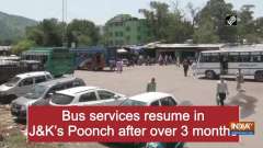 Bus services resume in J-K's Poonch after over 3 months
