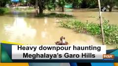Heavy downpour haunting Meghalaya's Garo Hills