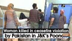 Woman killed in ceasefire violation by Pakistan in JK's Poonch