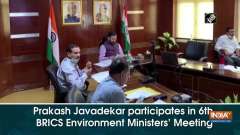 Prakash Javadekar participates in 6th BRICS Environment Ministers' Meeting