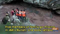 Five members of family drown in JK's Nullah, one body retrieved